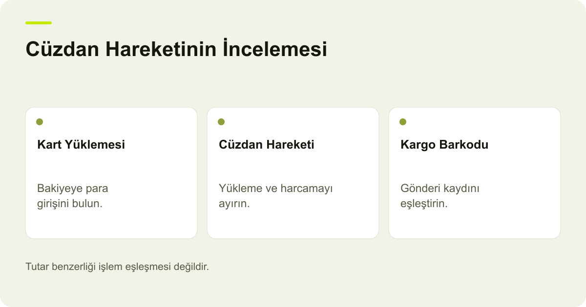 ikas Cüzdan Yüklemesi ve Kargo Barkodu Eşleşmesi konusunda kayıt, kapsam ve sonuç ilişkisini açıklayan AdPix şeması.