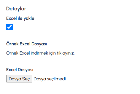 301 Yönlendirmelerinde Excel Aktarımı:  ticimax yardım belgesindeki ekran.
