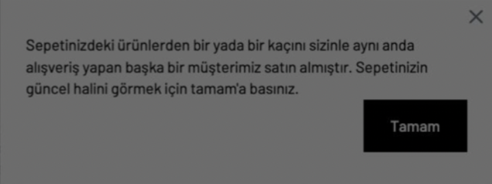 T-Soft Rezerv Stok Uyarısı: resmî yardım belgesinde görünen ilgili ekran.