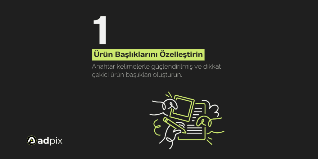 Ürün Başlıklarını Özelleştirin