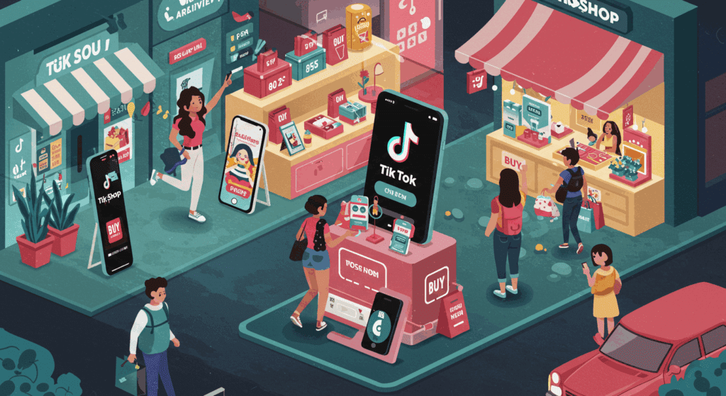 TikTok Shop ürün tanıtımı ve satıcı erişimi