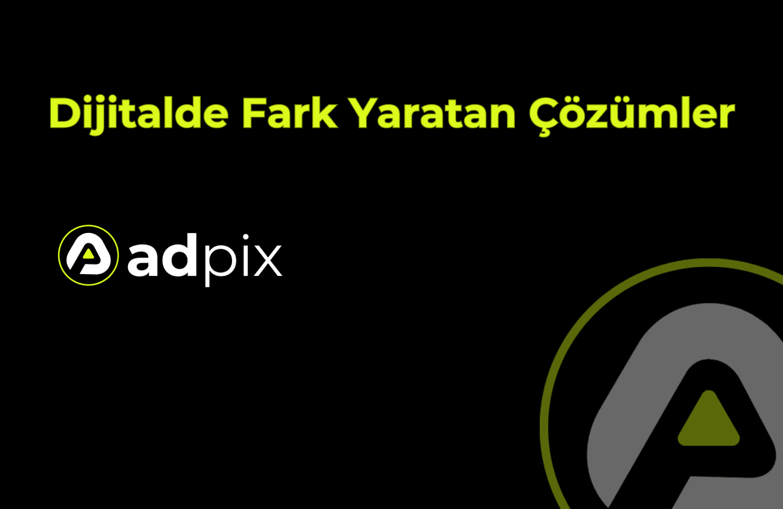 AdPix Dijital Pazarlama Ajansı logo